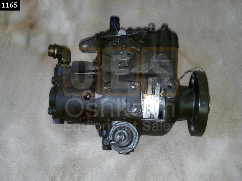 stanadyne fuel injection pump manual