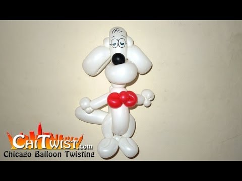 Balloon twisting dog instructions