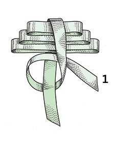 Tying ribbon bows instructions