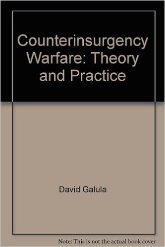 Counterinsurgency warfare theory and practice by david galula pdf