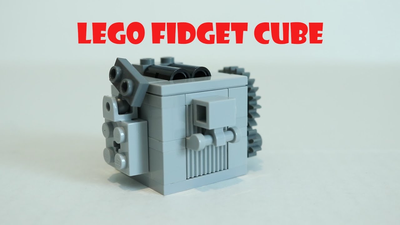 how to make a fidget cube out of lego instructions