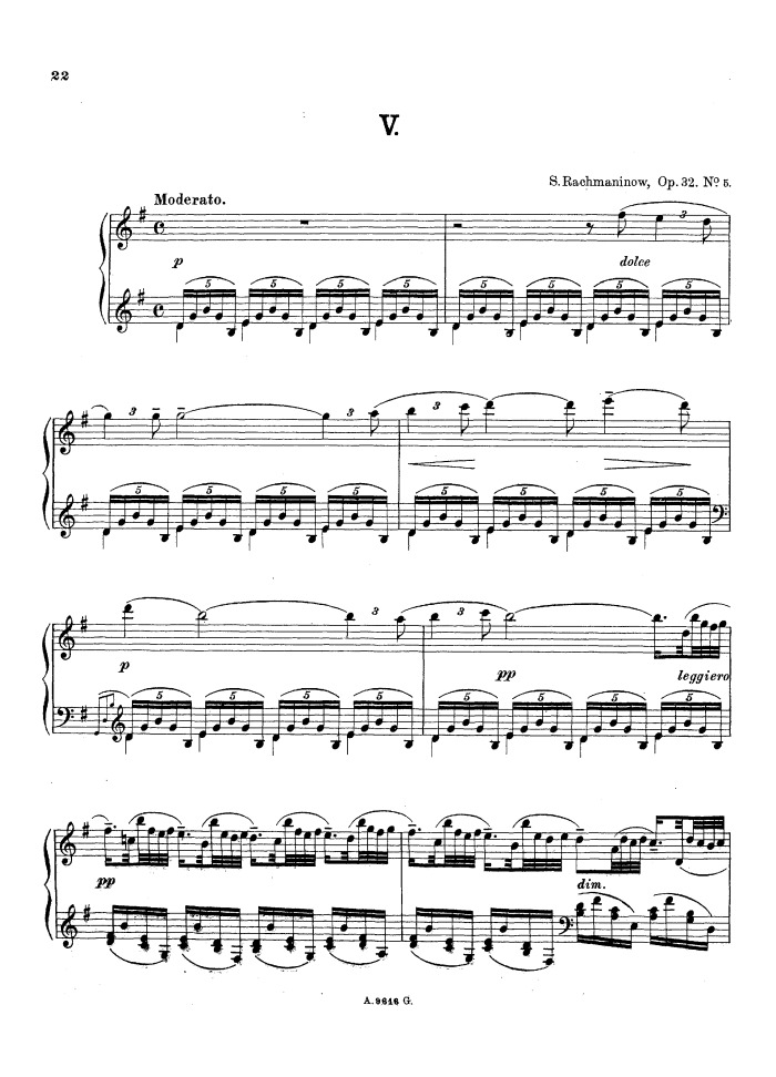 Rachmaninoff prelude op 32 no 12 pdf