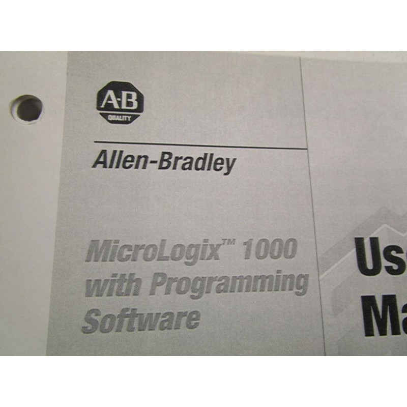 Allen bradley micrologix 1000 manual