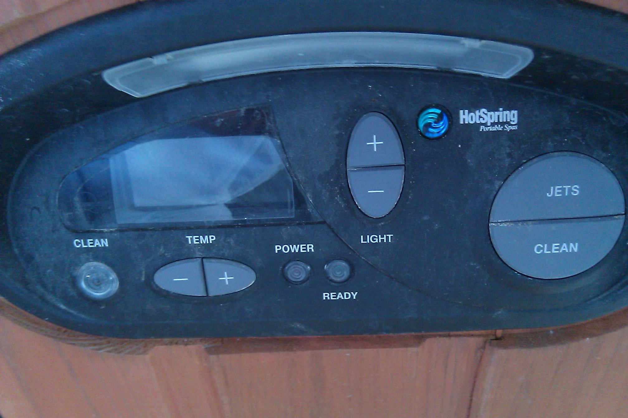 hot spring spa control panel instructions