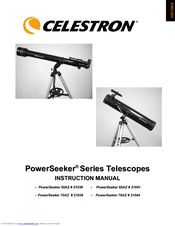 celestron powerseeker 70400 instruction manual in english