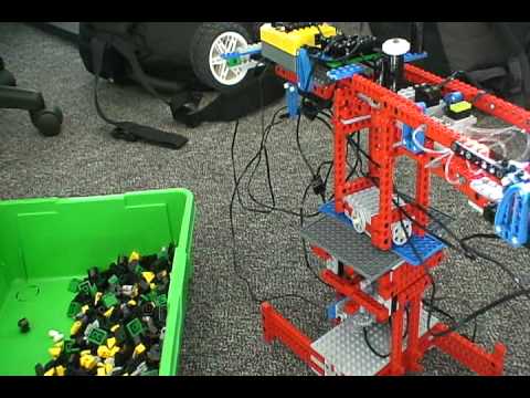 lego mindstorms nxt crane instructions