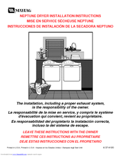 Maytag neptune washer service manual