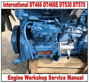 International 4300 dt466 service manual