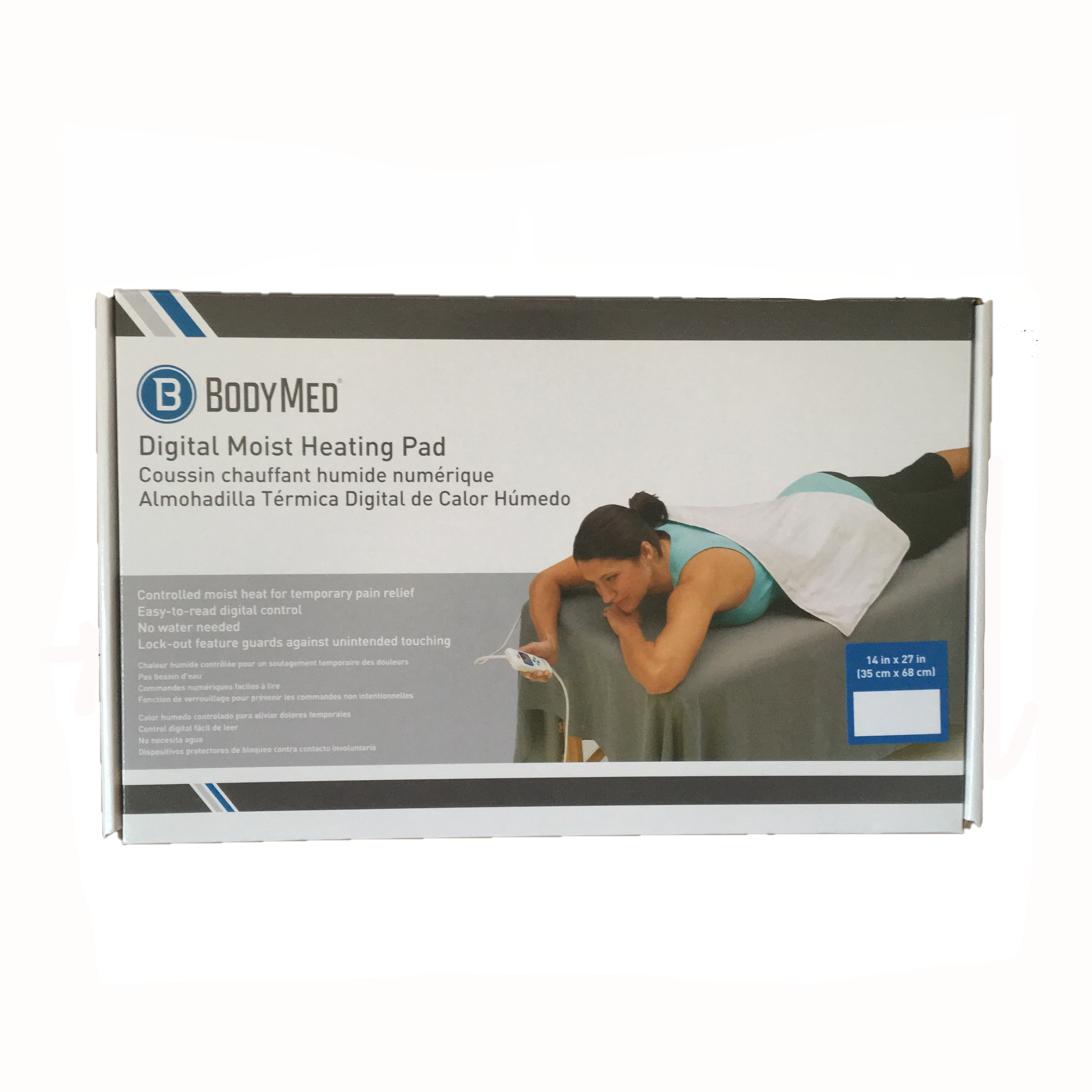 bodymed digital moist heating pad instructions
