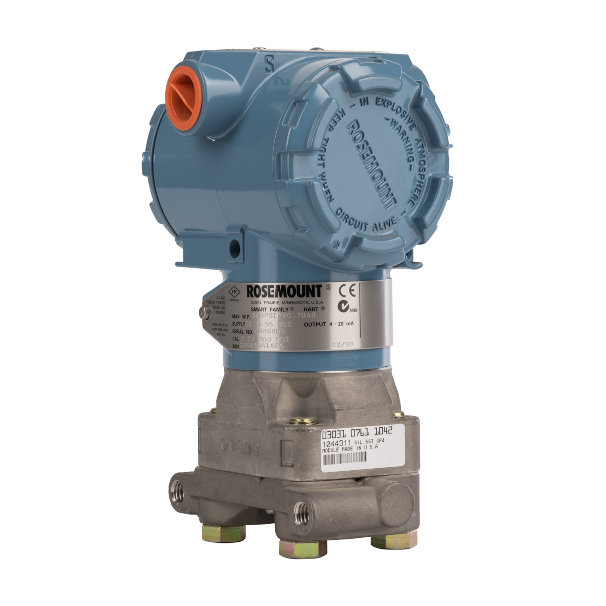 rosemount 3051 differential pressure transmitter manual