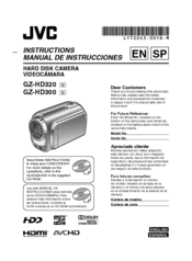 jvc everio hdd camcorder manual