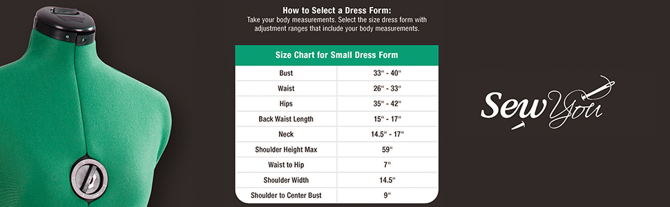 Dritz dress form instructions