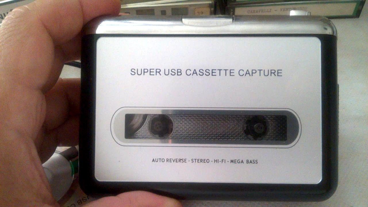 super usb cassette capture instructions