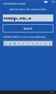 Free crossword dictionary app for ipad