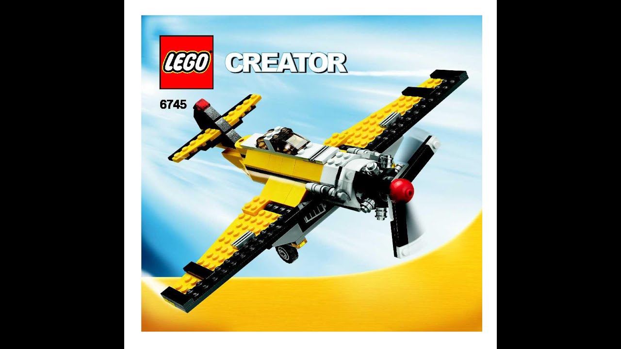 lego 3 in 1 plane instructions