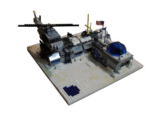 Lego army base instructions
