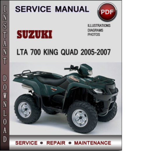 suzuki king quad 300 manual pdf