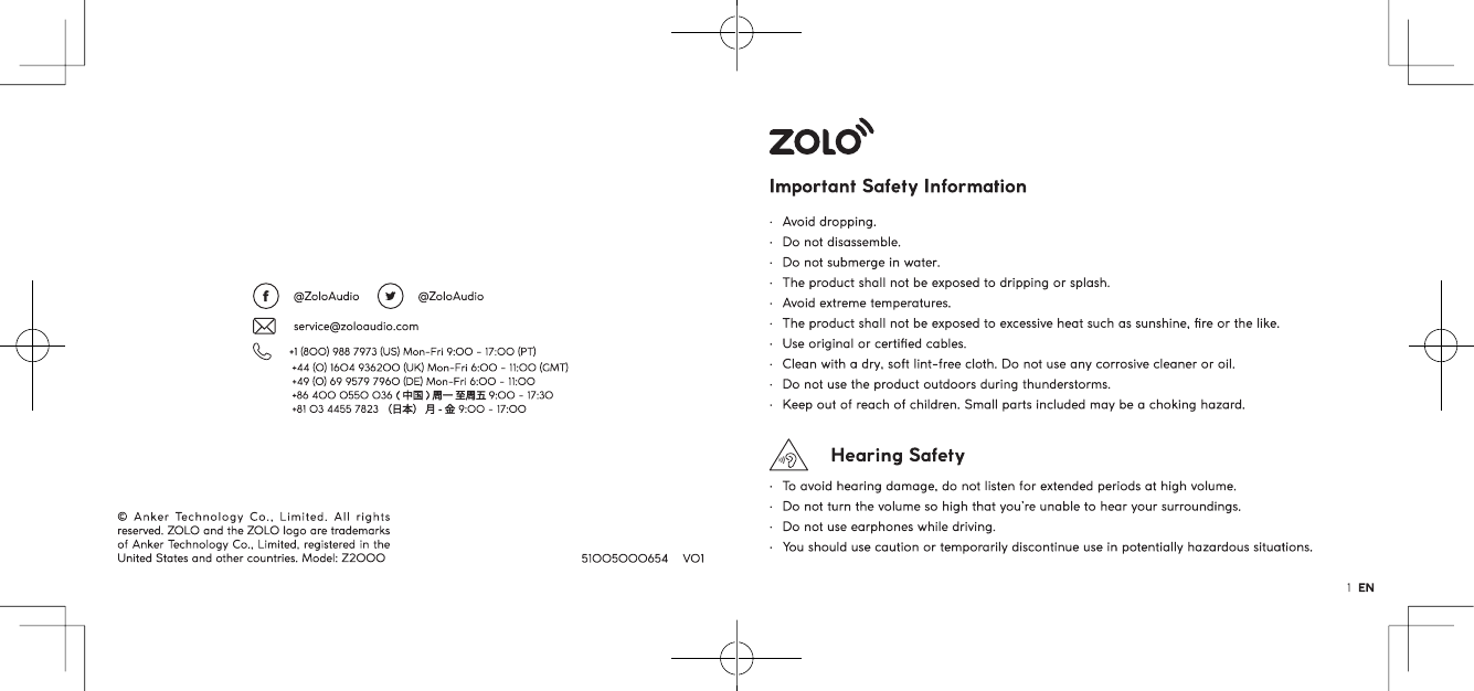 zolo liberty plus user manual pdf